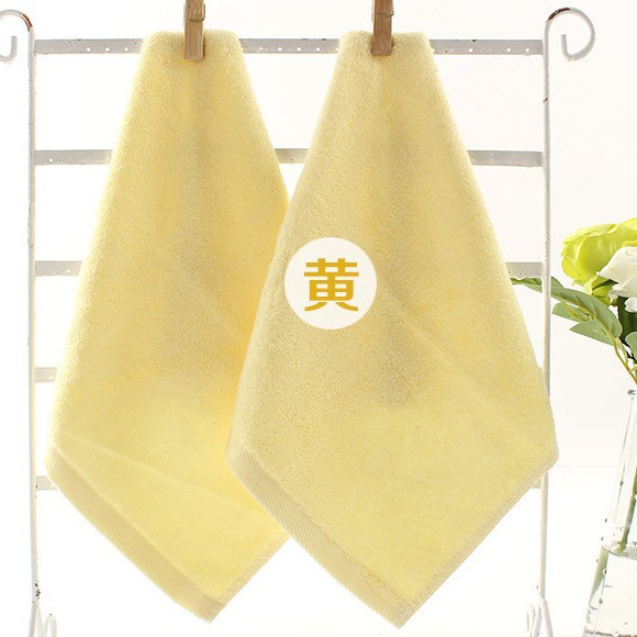 Picture of Elegant bamboo fiber towel square wholesale baby children wipe saliva thickened men and women wash bamboo fiber Square
