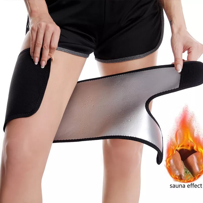 Outdoor Sports Sweaty Leg Protector Running Fat Burning Leg Protector Thigh Anti-Muscle Strage Leg Belt Adult Leg Protector Belt
