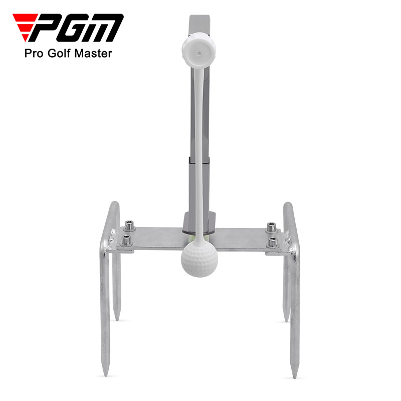 Picture of Pgm Golf Ground-Mounted Swing Training Device 360 ° Rotating and Adjustable Height Portable Golf Supplies Golf