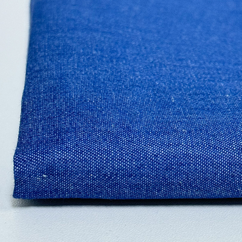 Picture of in stock Cotton Plain Non-Ellitic 32x 32 Denim Fabric Washed Cotton Garment Handbag Shoes Hat Denim Fabric