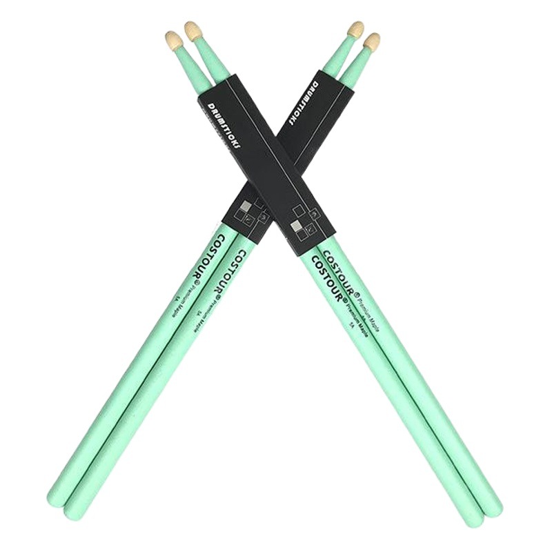 Colored Maple Drum Stick 5A7A Adult Children Beginner Drum Drum Stick Jazz Drum Drum Drum High Quality Log