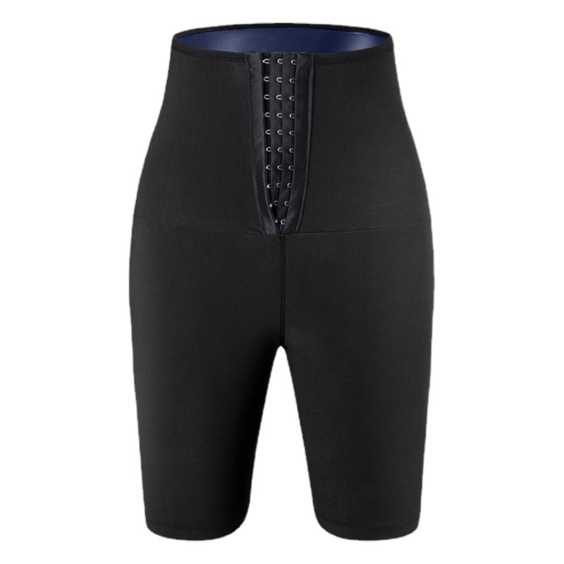 Sweaty Pants Amazon Women's Sports Fitness Postpartum Breasted Abdominal Pants Hip-lifting Hip Sweaty Shaping Pants
