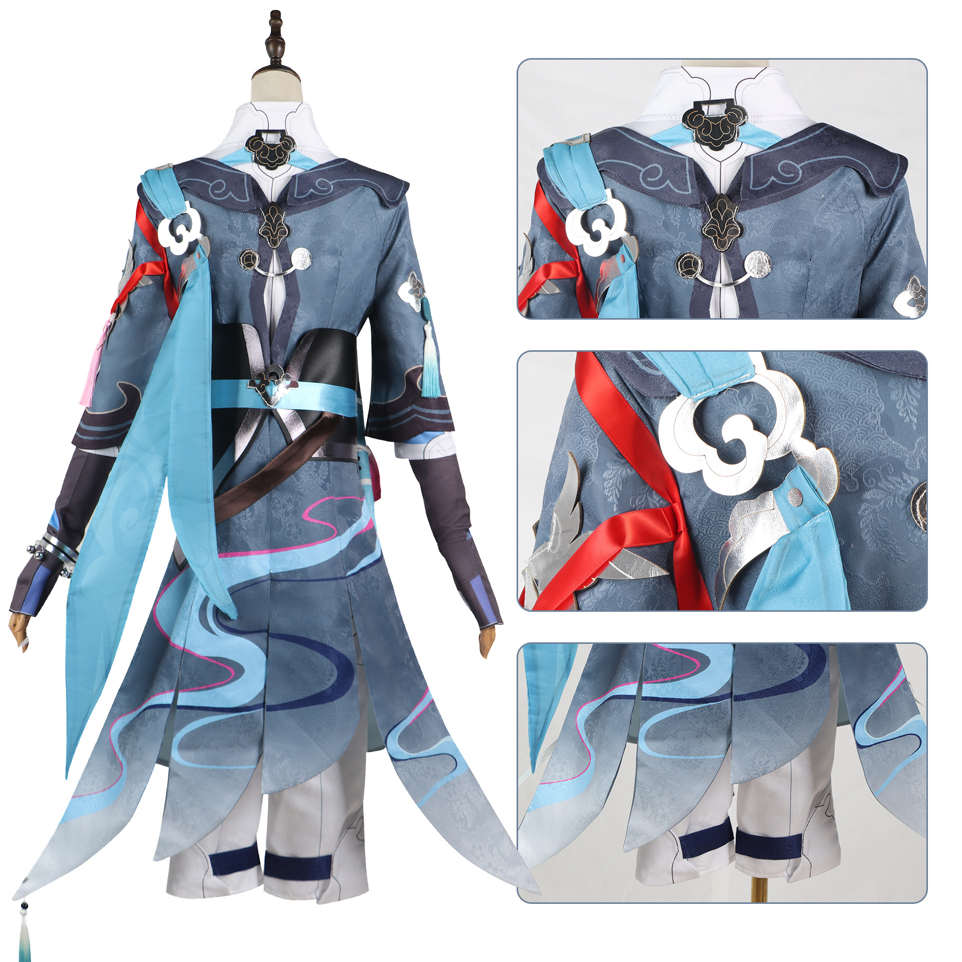 Picture of Beishui Trade Collapse Star Dome Railway Game cos Yanqing cosplay Men's Miha Game Animation COS