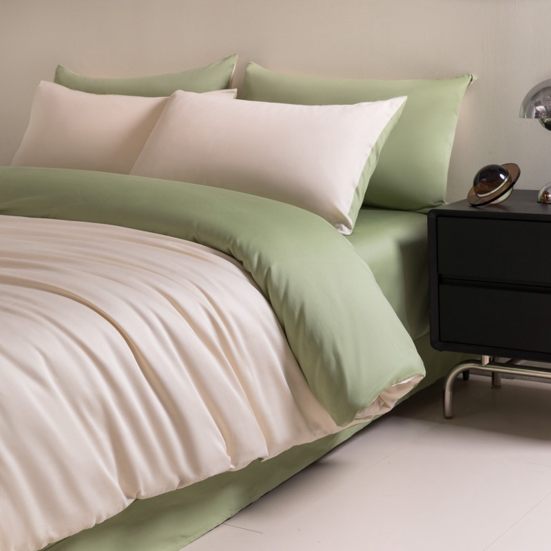 Picture of 120 cotton four-piece set 100 cotton quilt cover sheets high sense Xinjiang long staple cotton bedding