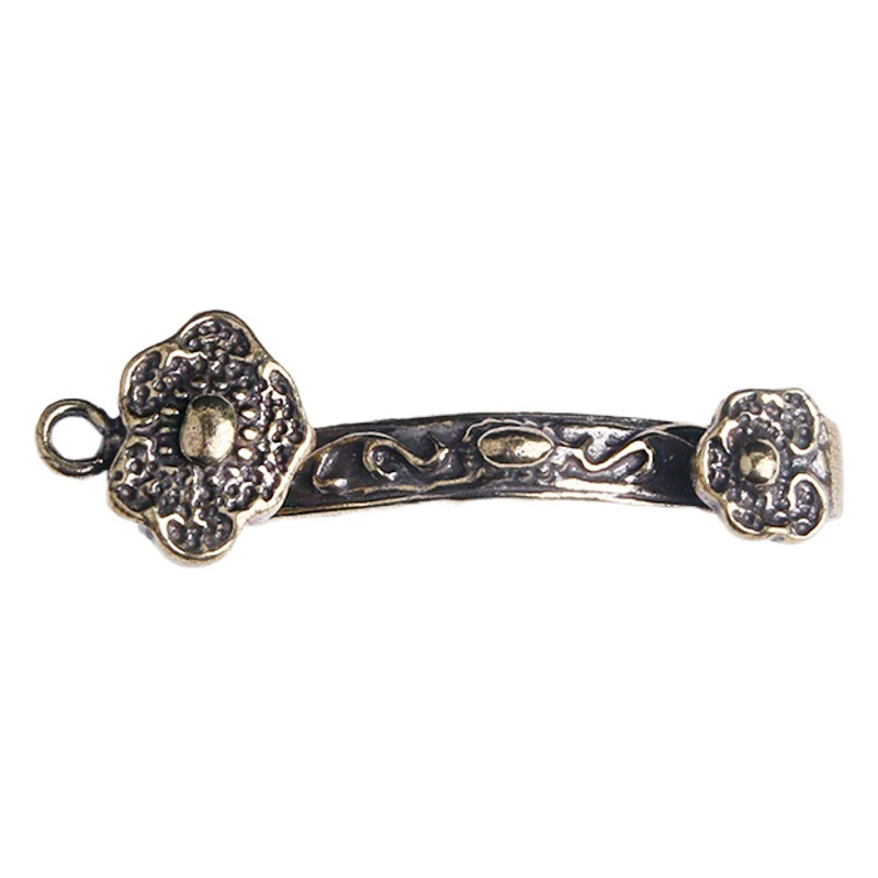 Brass old good luck key chain pendant everything good luck pendant small copper Jianghu stall supply wholesale