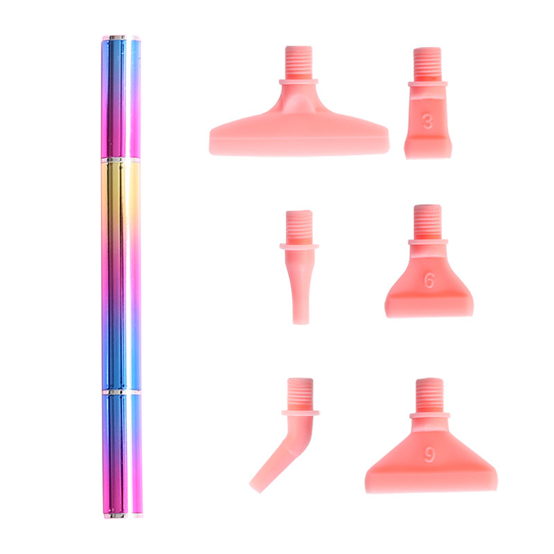 Picture of Diamond painting metal point drill pen plastic thread pen head alloy new point drill DIY diamond embroidery tool suit