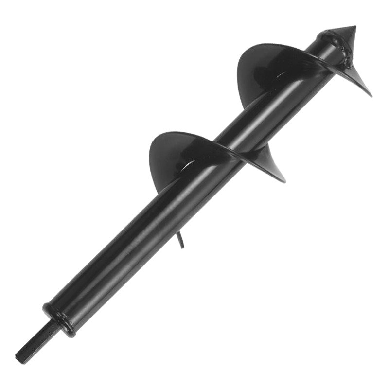 Cross-border spiral Rod Flower drill bit garden vegetable garden seedling pine soil digging pit drill wholesale