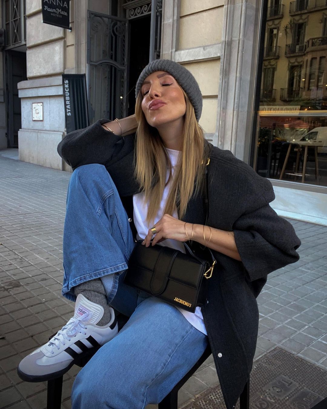 Picture of 2025 Cross-Border European and American New Women's Casual Color Stand-Up Collar Single-Breasted Large Flap Pocket Pants Loose and Comfortable Long-Sleeved Jacket