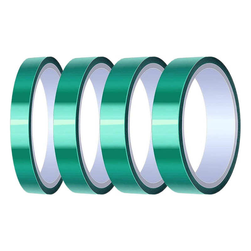 PET green high temperature resistant electroplating spray plastic paint seamless protective film covering acid and alkali resistant insulation tape