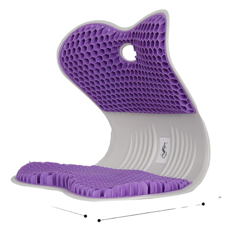Chair Cushion and Backrest Integrated Office Sedentary Comfortable Waist Cushion Student Breathable Anti-Hunchback Posture Correction Waist Cushion