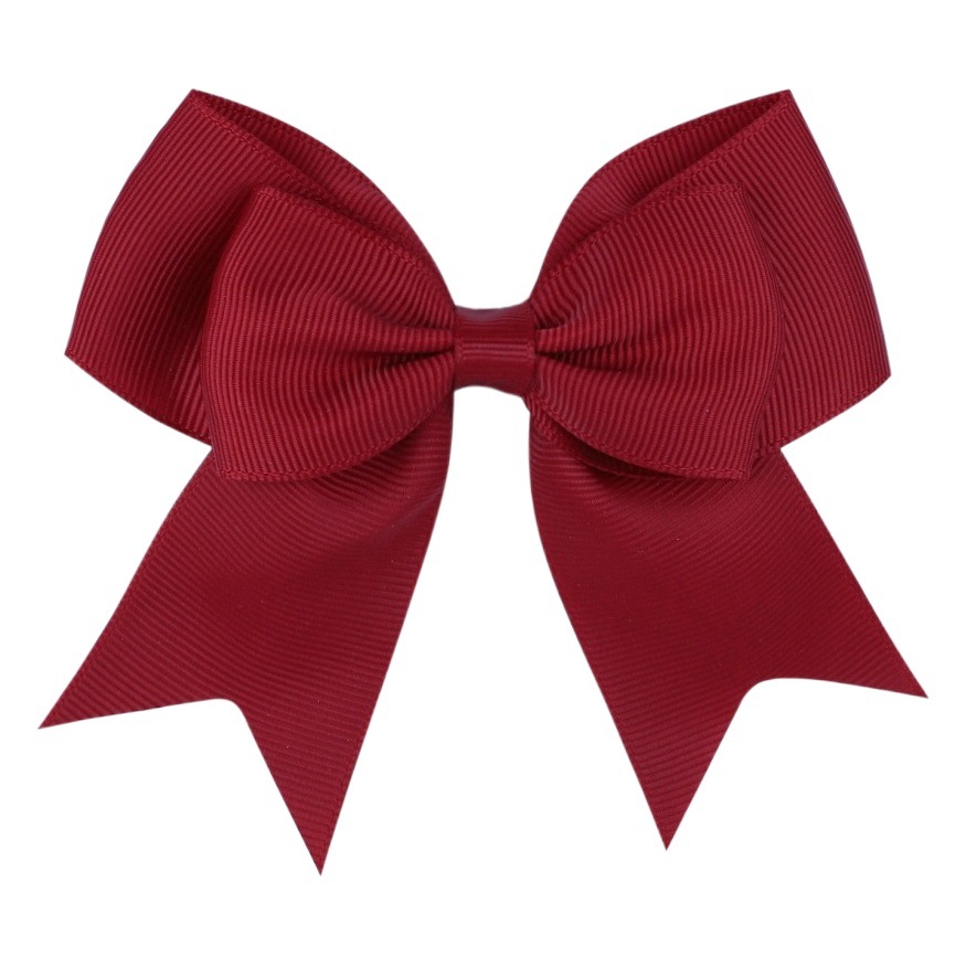 Amazon children's hair accessories European and American simple bow ponytail clip candy color thread with dovetail hair clip 2476