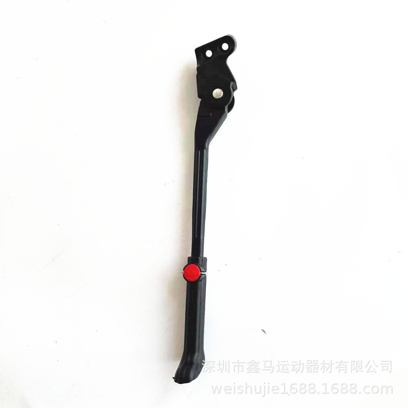 Jiean aluminum alloy bicycle foot support bicycle special mountain bike side support parking rack aluminum two-hole tripod support