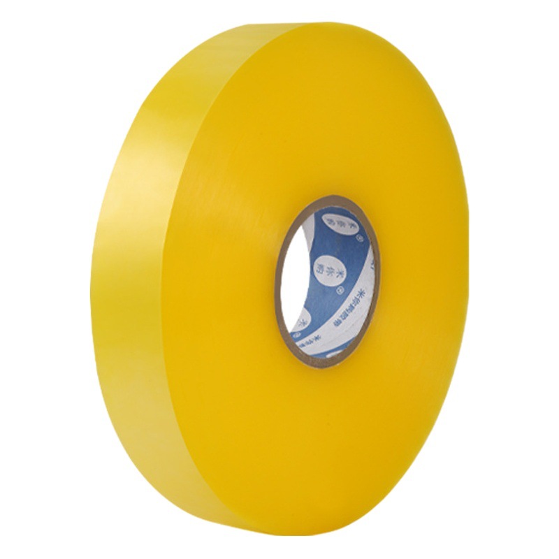 Wholesale automatic box sealing machine special large roll packing tape yellow large packing machine wide transparent machine with large tape