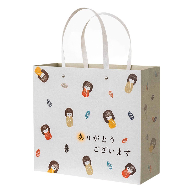 ins Japanese Style Japanese Style Handbag Gift Bag Lunch Box Lunch Bag Student Cute Portable Shopping Packaging Bag