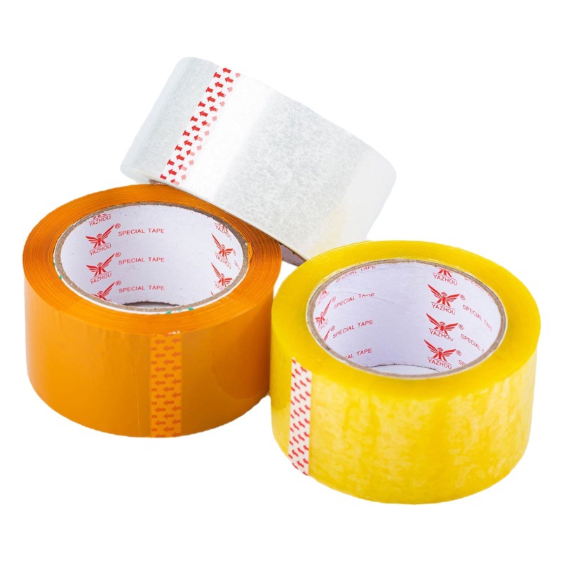 5.5*130 transparent sealing tape printing LOGO packaging tape express sealing tape whole box spot wholesale