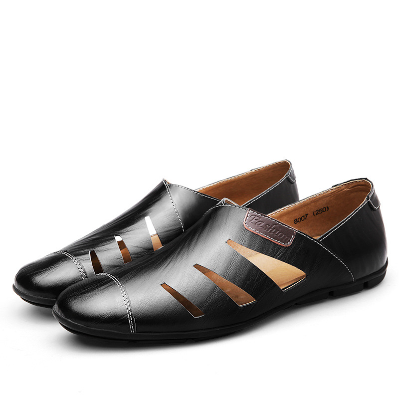 2025 Amazon Independent Station Dropshipping Pinduoduo Aliexpress Summer Men's Shoes Wholesale Cross-Border Large Size Men's Shoes