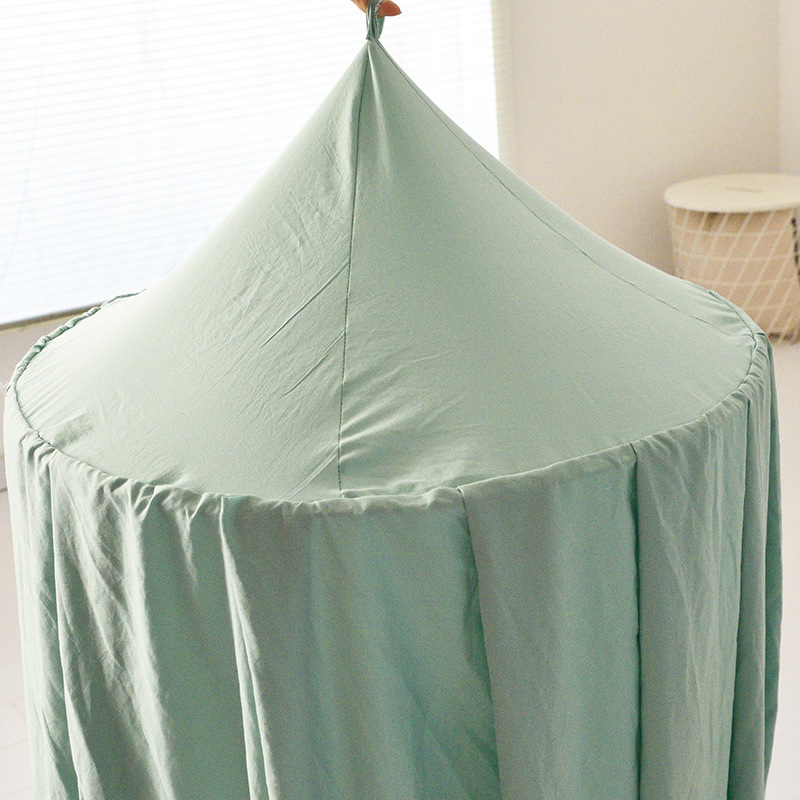 Picture of Cross-border Exclusive for Amazon Dome Bed Curtain Nordic ins Style Children's Suspended Mosquito Net Bed Tent Blackout Bed Curtain