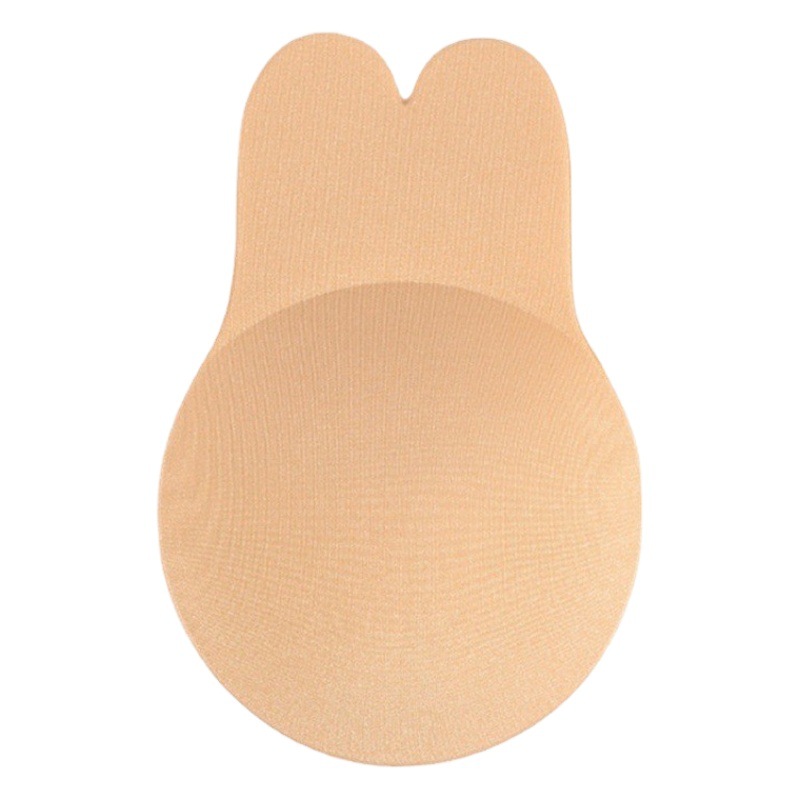 Lifa Rabbit Ear Chest Sticker Silicone Breast Sticker Anti-running Breathable Nipple Sticker Chest Sticker Invisible Bra Sticker