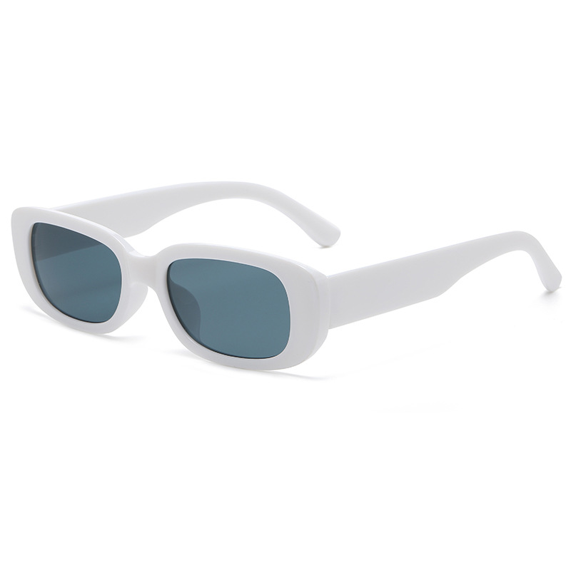 Picture of New Fashion Candy Color Cat's Eye Sunglasses European and American Fashion Street Shooting Joker Small Frame Plastic Tooth Sunglasses s23081
