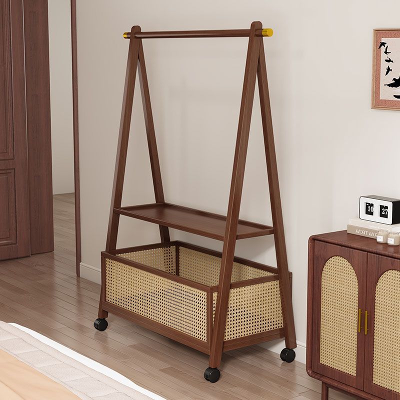 Simple desk: Tableside movable small bookshelf with wheeled shelf Internet celebrity floor-to-ceiling multi-layer book storage shelf