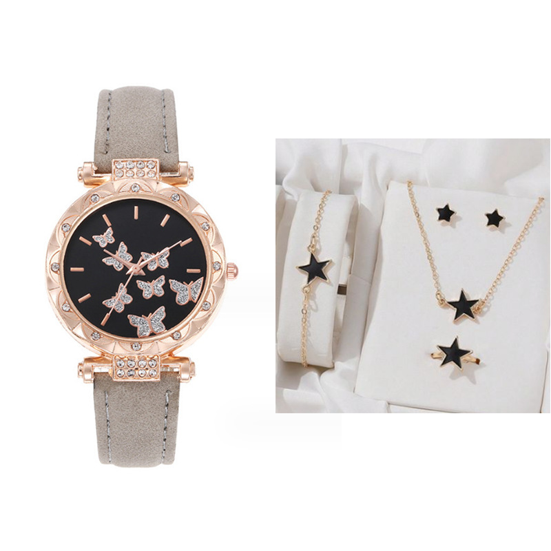 Picture of New TikTok Popular Women's Watch Fashion Simple Watch Butterfly Digital Belt Watch Wholesale