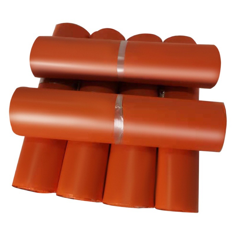 Orange Express Bag Logistics Packing Bag Mail Waterproof Express Packing Bag Wholesale Spot Clothing Packing Bag