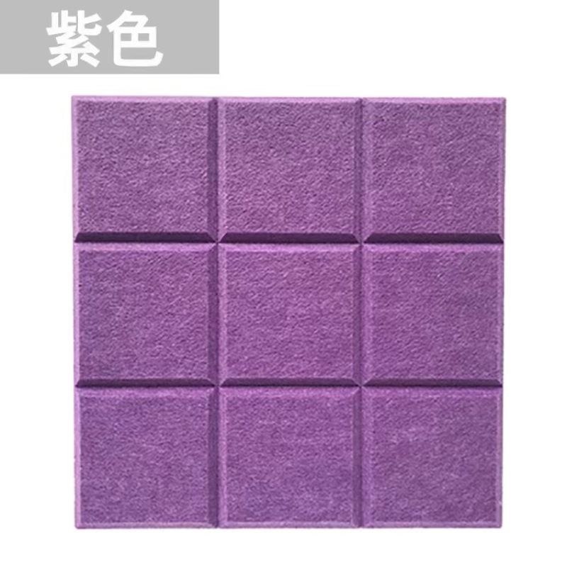 Picture of Cross-border supply Jiugongge felt wall board environmental protection sound insulation board polyester fiber sound-absorbing board acoustic art decorative wall