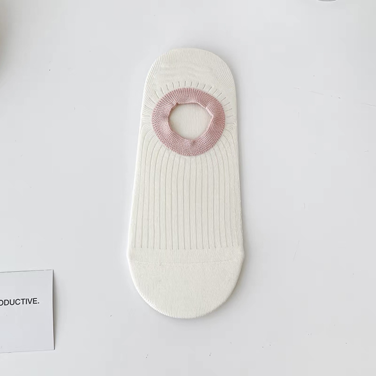 Picture of Socks women's cotton boat socks do not fall with dopamine invisible socks summer shallow mouth heel dispensing socks Zhuji socks