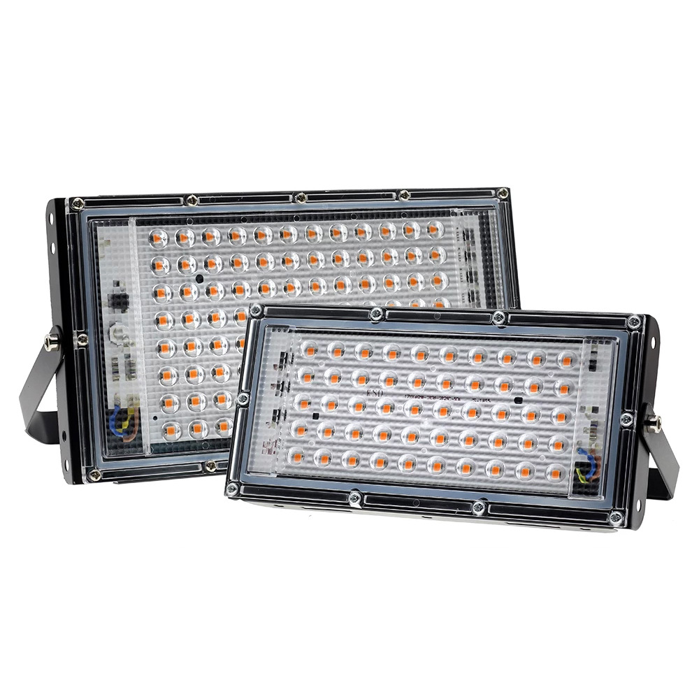 Amazon plant lamp full spectrum plant growth lamp 220V 50W 100W greenhouse vegetable meat supplement lamp