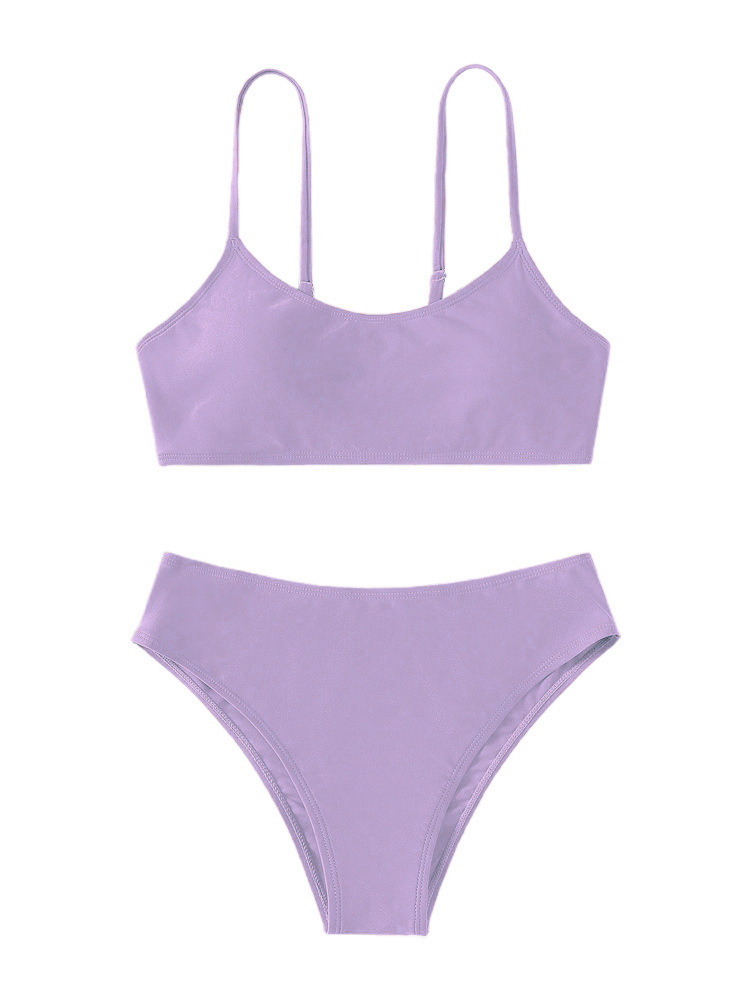Picture of European and American New Children's Swimwear Girls' Split Bikini Big Kids Amazon Cross-border Swimwear in stock Bikini