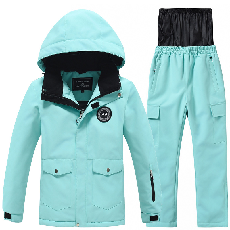 Picture of New Children's Ski Suit suit Boys and Girls Winter Outdoor Waterproof Warm Thickened Children's Ski Suit