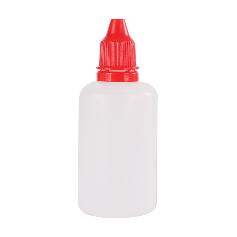 Picture of 10 20ml Dropper Bottle Squeeze Small Bottle Pointed Anti-theft Cap Liquid Pigment Bottled Plastic Pointed Bottle