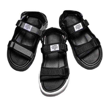 Picture of Cross-border exclusive for fashion casual open toe breathable beach Velcro foreign trade Men's drag cool beach shoes factory wholesale