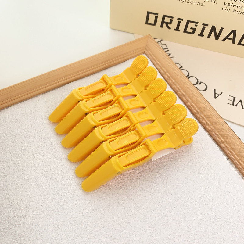 Picture of Multi-functional hair styling clip positioning partition alligator clip long mouth clip crane mouth clip curly hair stylist's choice