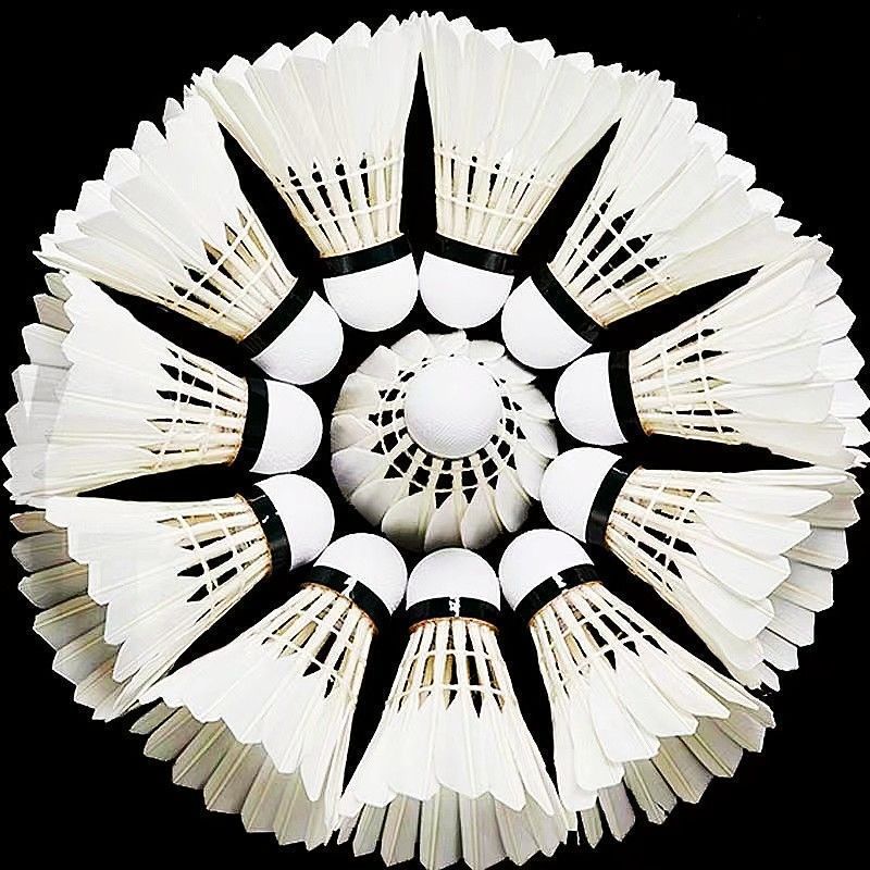 Picture of Badminton goose feather ball duck feather stable durable training competition with balls not easy to rot wholesale