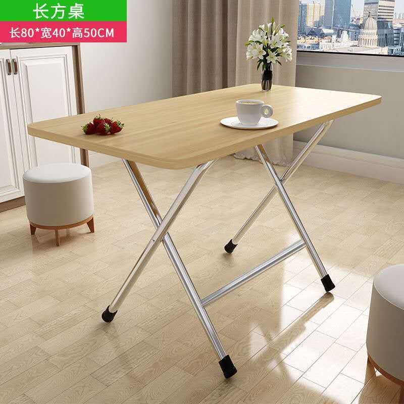 Picture of Wholesale Folding Table Dining Table Home Small Dining Table Portable Outdoor Folding Stalling Table Square Dormitory Simple