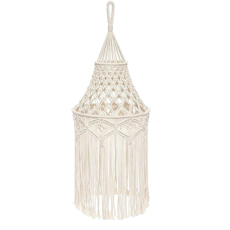 New Homestay Decorative Lampshade Tapestry Hand-woven Home Chandelier Decorative Nordic Bohemian Lighting