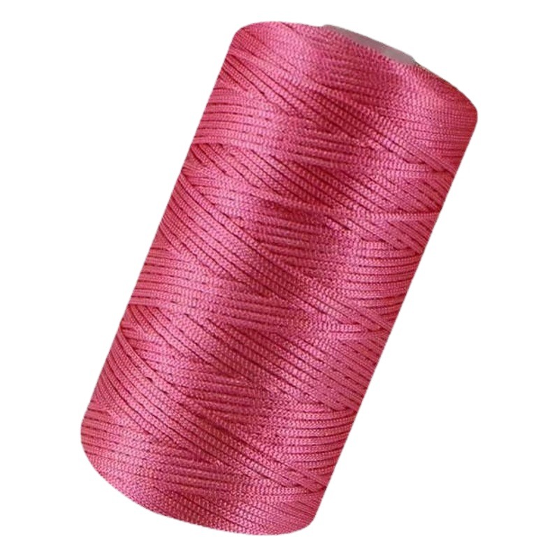 Fine Ice Silk ice hemp bright silk hollow light body thread summer sun hat hand woven diy hook bag slippers cushion wool thread