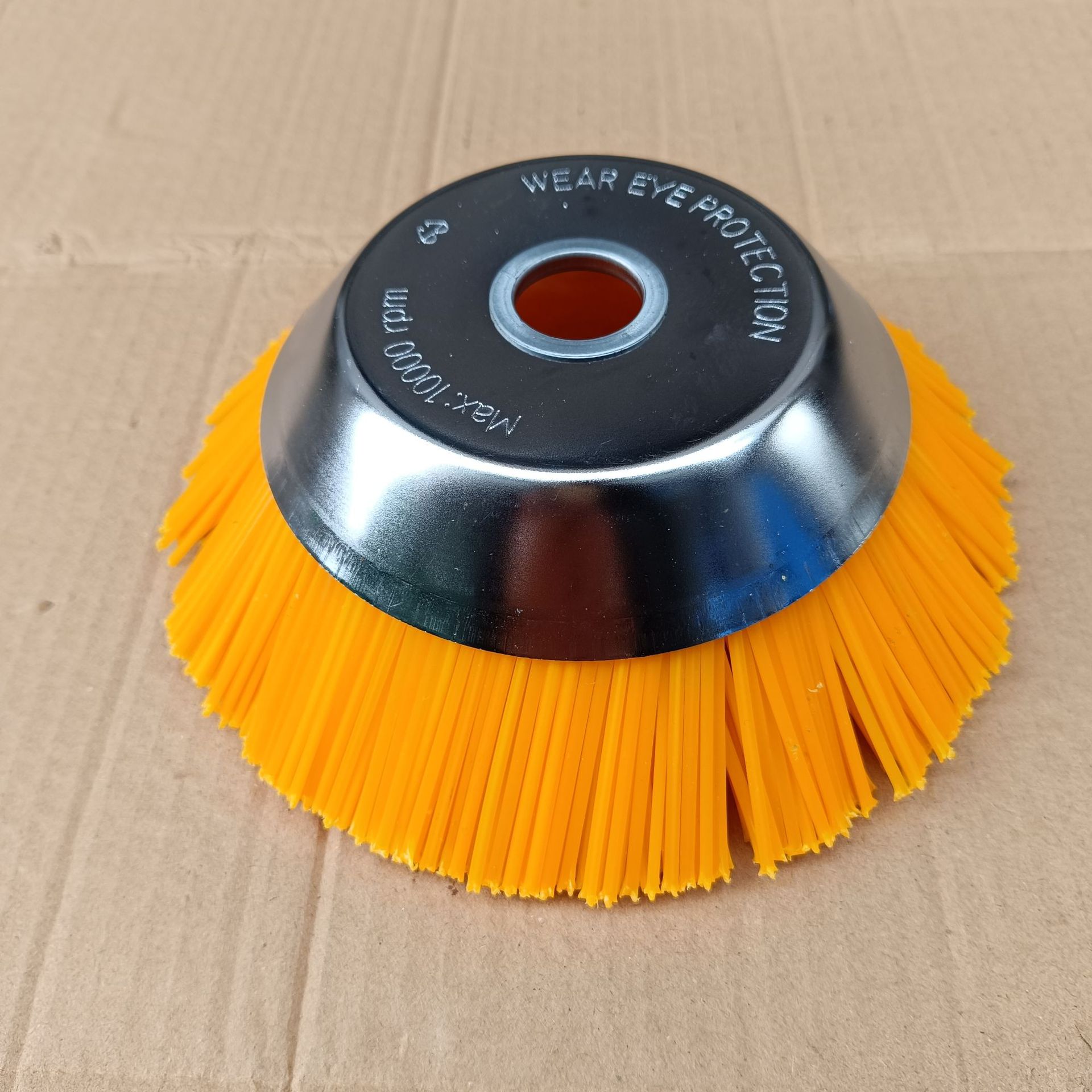 8 Inch Lawn Mower Grass Head Nylon Weeding Wheel Household Weeding Brick Stitching Hardened Nylon Silk Mowing Wheel Weeding Rope
