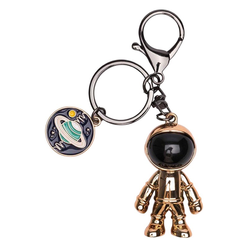 1688 Hebei White Groove Bag Trendy Clothing Ornament Standing Astronaut Keychain Necklace School Bag Backpack Pendant