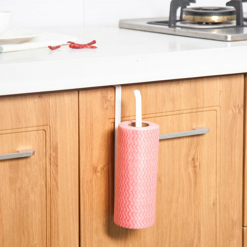 Picture of Storage Rack Punch-free Refrigerator Hanger Preservative Film Storage Rack Kitchen Paper Rack Paper Cabinet Tissue Rack