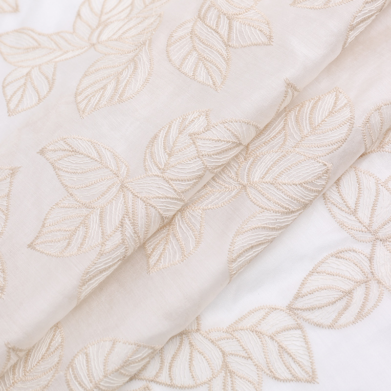 Picture of Tencel nylon fabric blended embroidered fabric women's shirt overskirt Chinese clothing Tencel cloth
