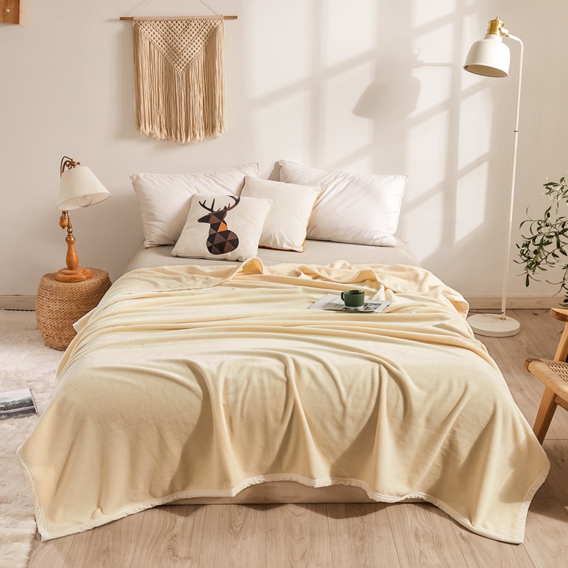 Picture of Jieliya cloud mink blanket nap blanket flannel bed sheet blanket