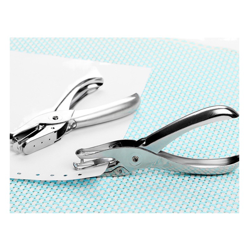 Wholesale metal hand-held single hole punch 6mm hole punch punch tongs