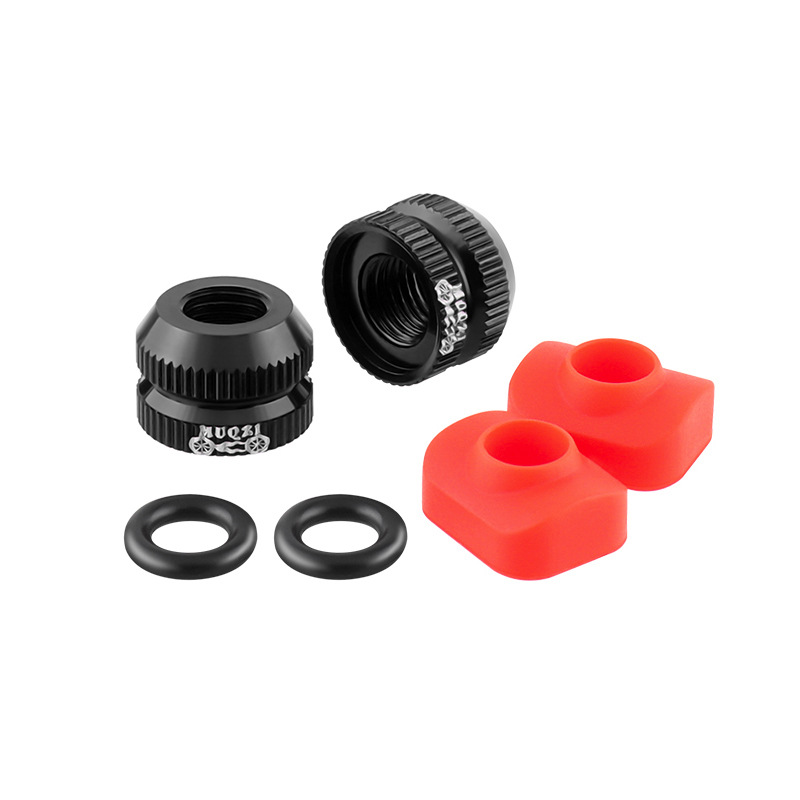 Picture of MUQZI mountain road dead fly bicycle French nozzle NUT vacuum tire air nozzle nut inner tube valve