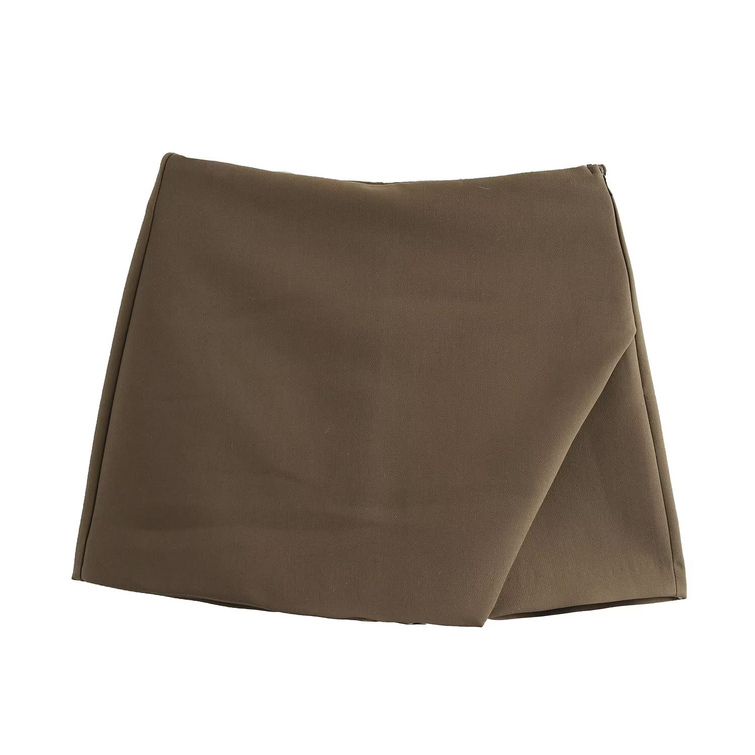 Picture of Cross-border foreign trade wholesale 2025 European and American fashion Joker personality multi-color high waist asymmetric skirt pants