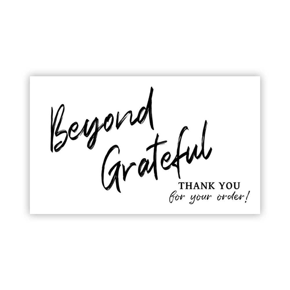 Picture of Amazon Cross-Border Wholesale Pink Thank You Card Coated Paper Card Thank You Gift Card Packaging Card