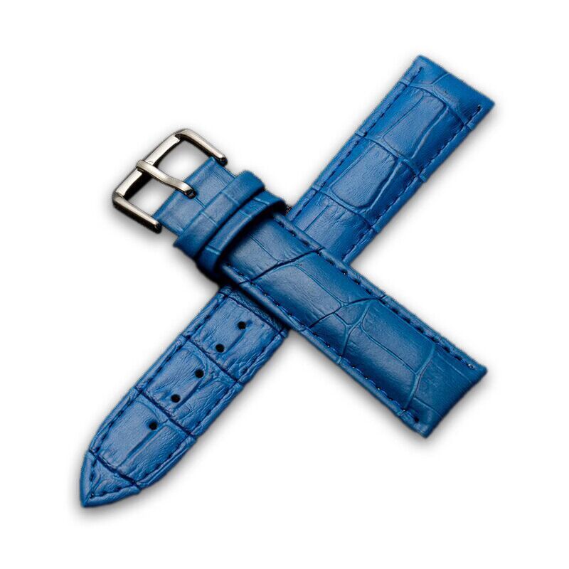 Picture of Factory Direct Sales Genuine Leather Watch Strap Crocodile Pattern Bamboo Pattern Pin Buckle Watch Strap Seven Colors Optional Suitable for Huawei Gt Samsung Apple