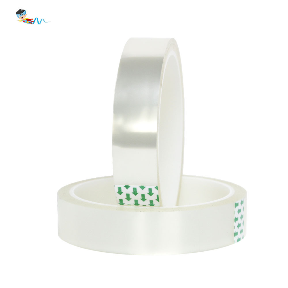 Transparent Pet High-Temperature Tape for Tv Frame Edge Sealing and Screen Protection, Single-Sided Traceless Silicone Insulation Masking Tape Wholesale