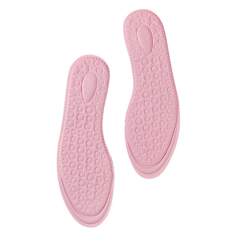 5D Insole Women's Soft Sole Comfortable Breathable Sweat Absorbing Deodorant sneaker Loafers Special for Changing Spring and Summer Thin Shoes